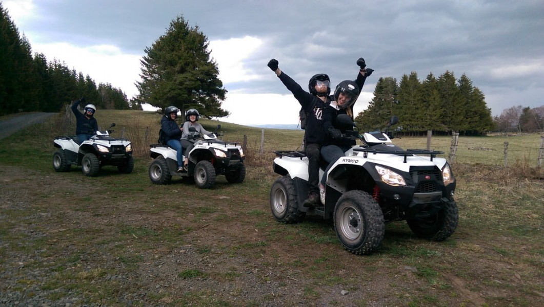 Découvrez l'Auvergne en quad : Séjour atypique